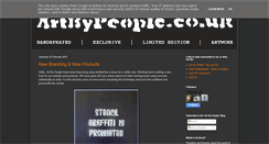 Desktop Screenshot of blog.artbypeople.co.uk